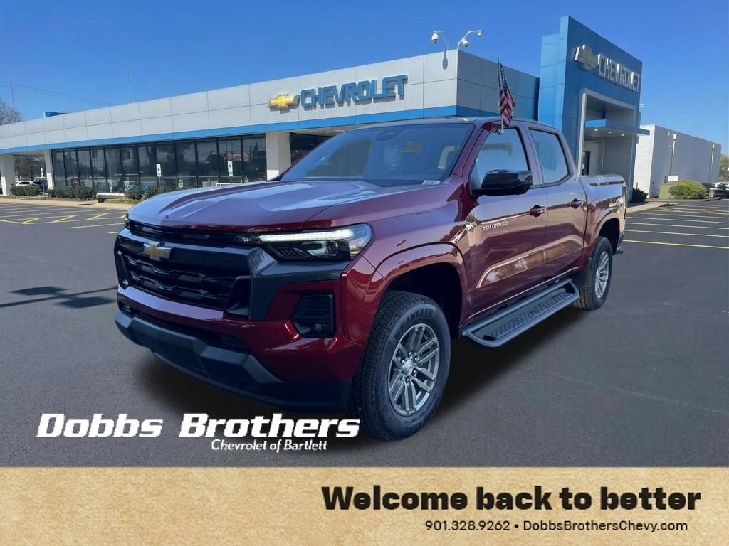 2026 Chevrolet Colorado — rear three-quarter view