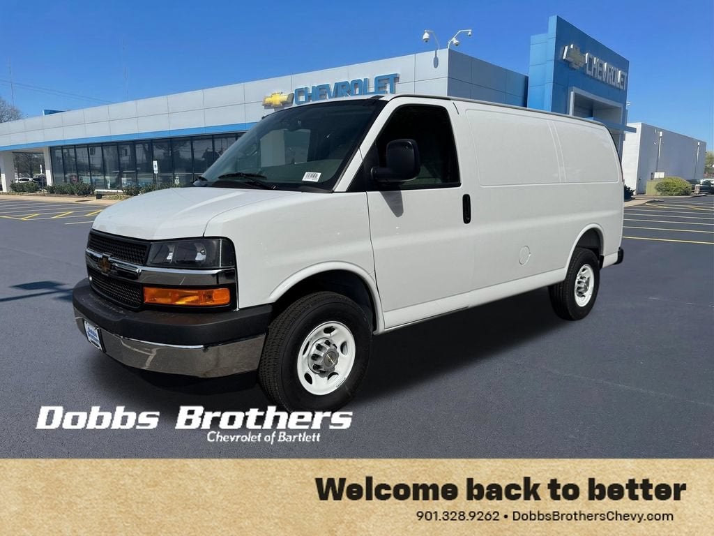 2026 Chevrolet Express Cargo — rear three-quarter view