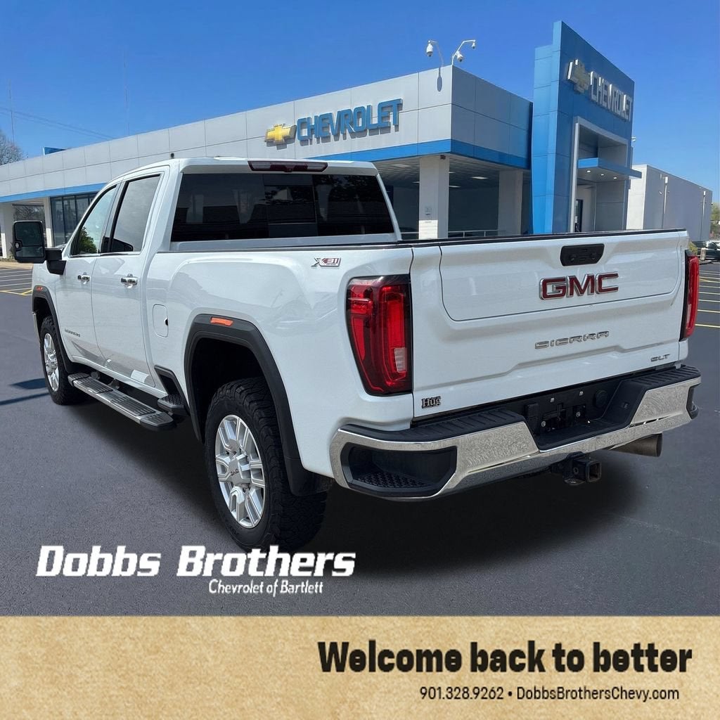 2022 GMC Sierra 2500 HD — rear three-quarter view